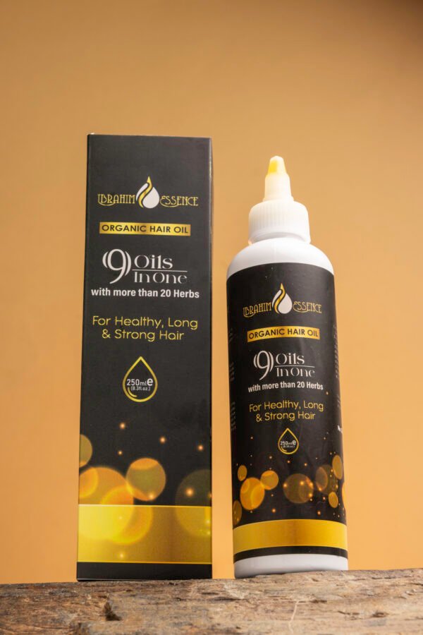 Organic hair oil